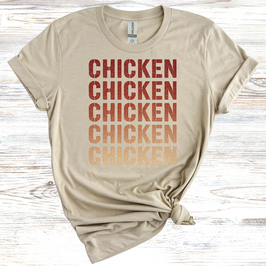 Vintage Chicken T-Shirt