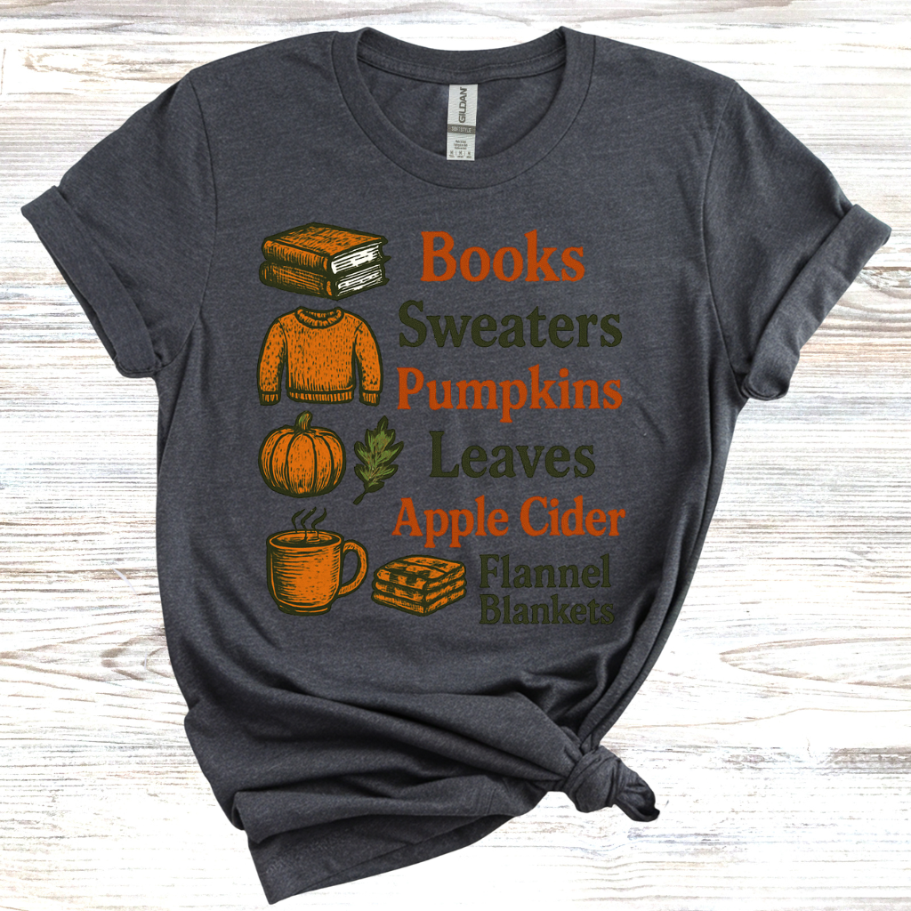 Cozy Fall Vibes List T-Shirt