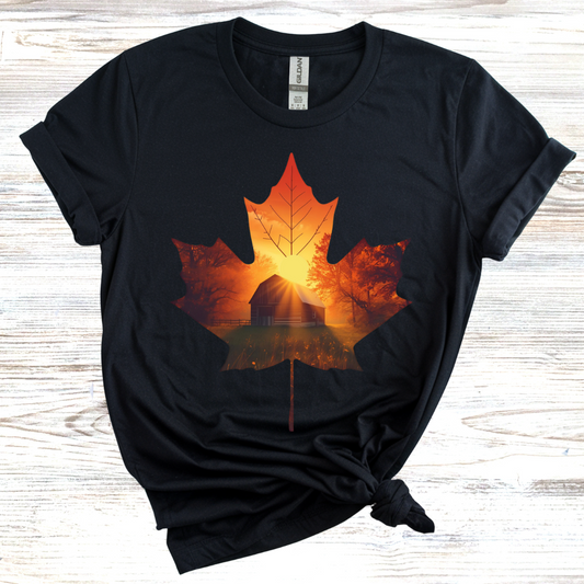 Autumn Maple Leaf T-Shirt