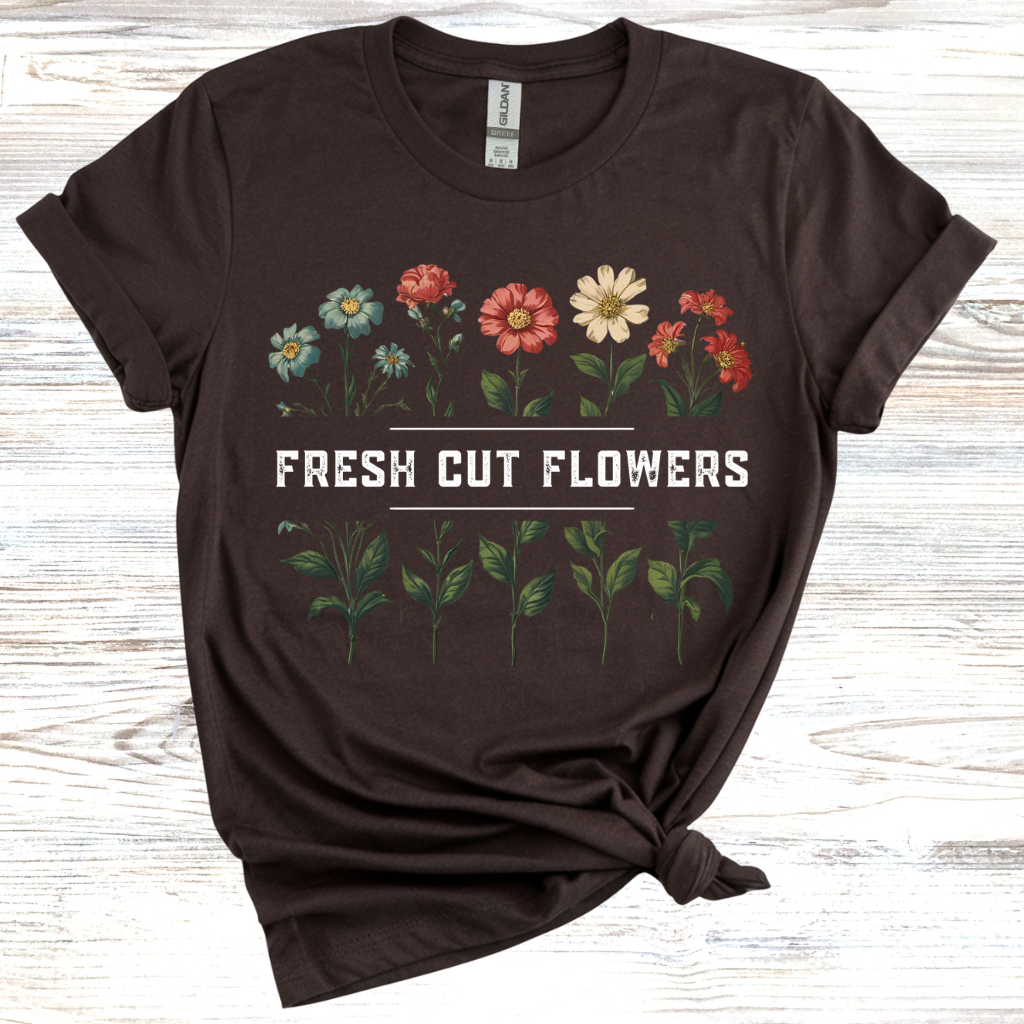 Fresh Cut Flowers T-shirt