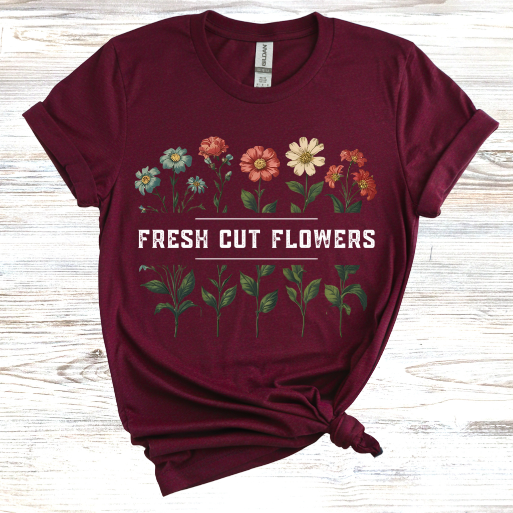 Fresh Cut Flowers T-shirt