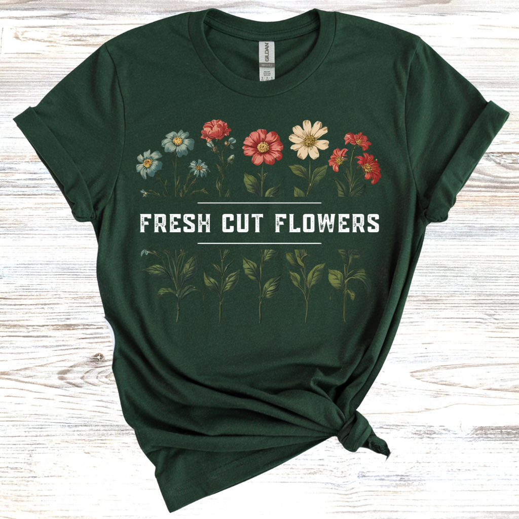 Fresh Cut Flowers T-shirt