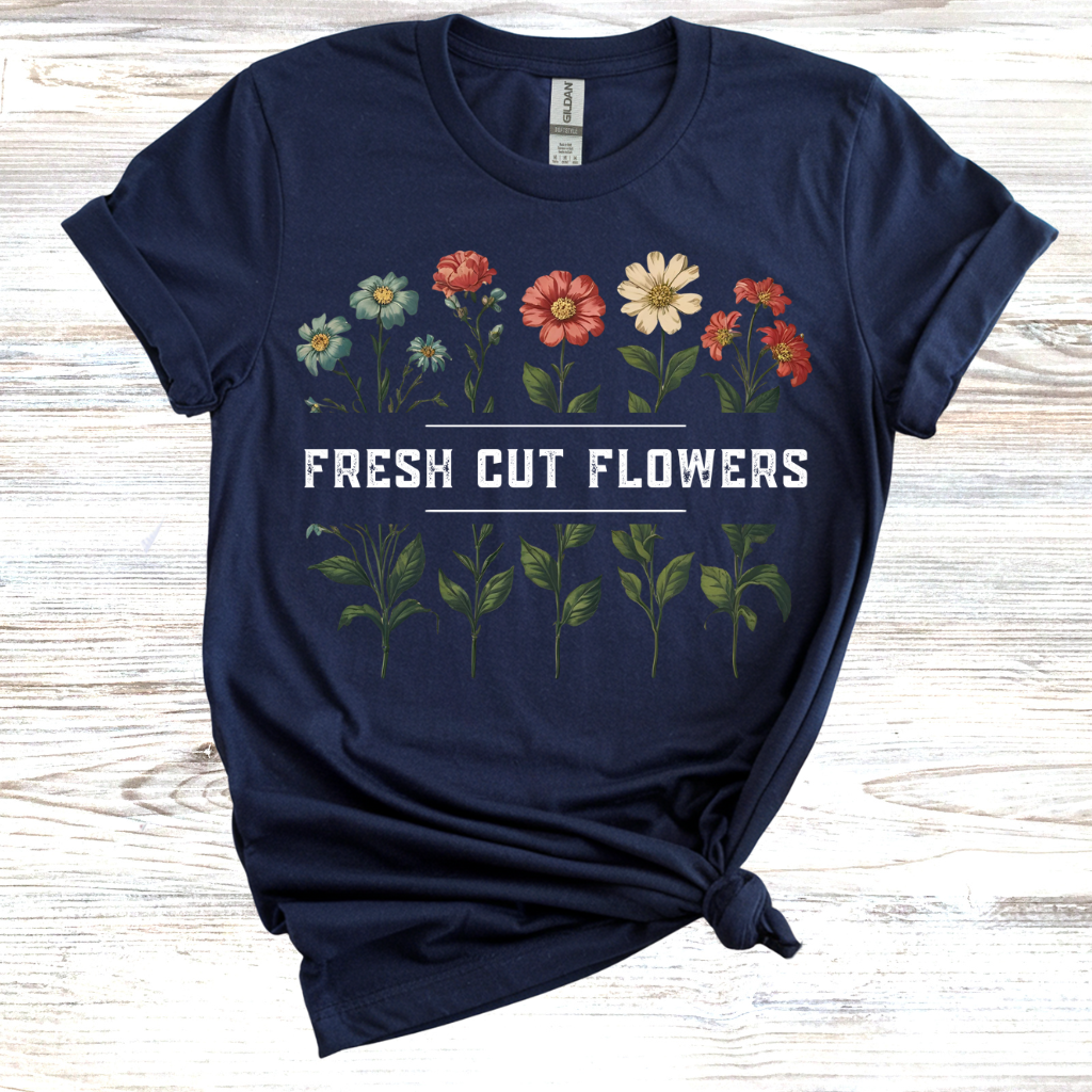 Fresh Cut Flowers T-shirt