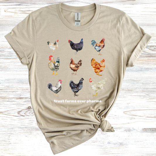 Trust Farms over Pharma T-Shirt