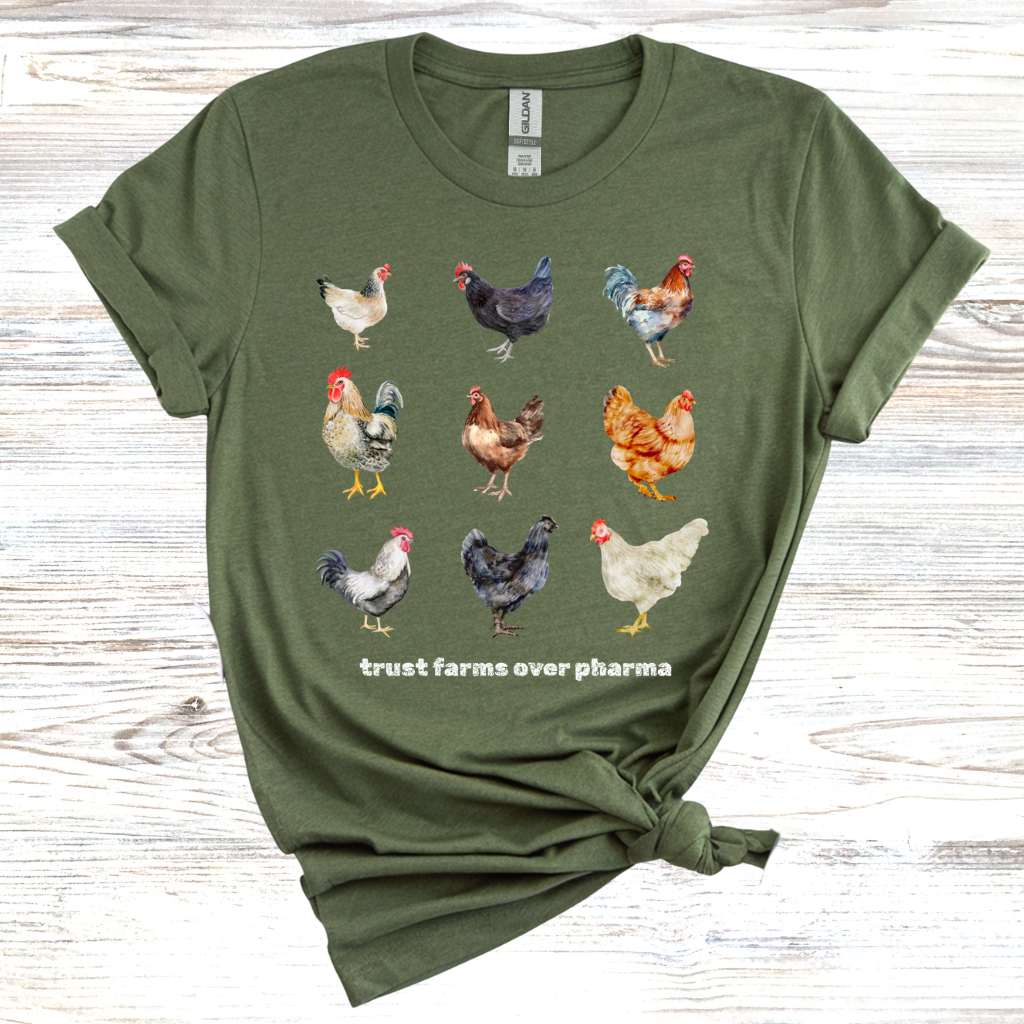 Trust Farms over Pharma T-Shirt