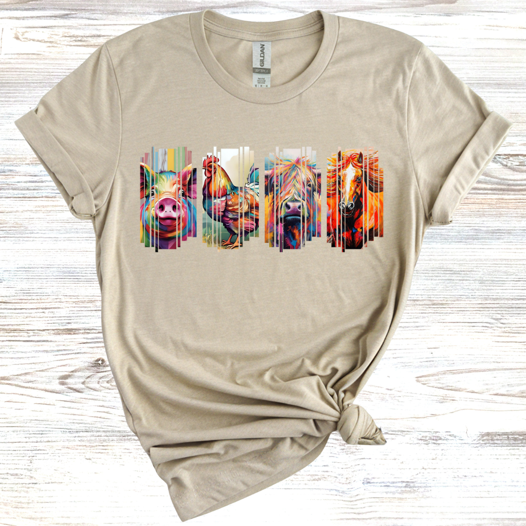 Retro-grade Animal T-Shirt