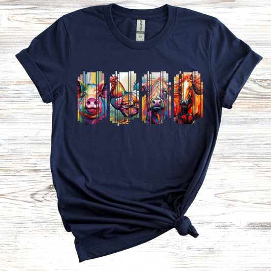 Retro-grade Animal T-Shirt