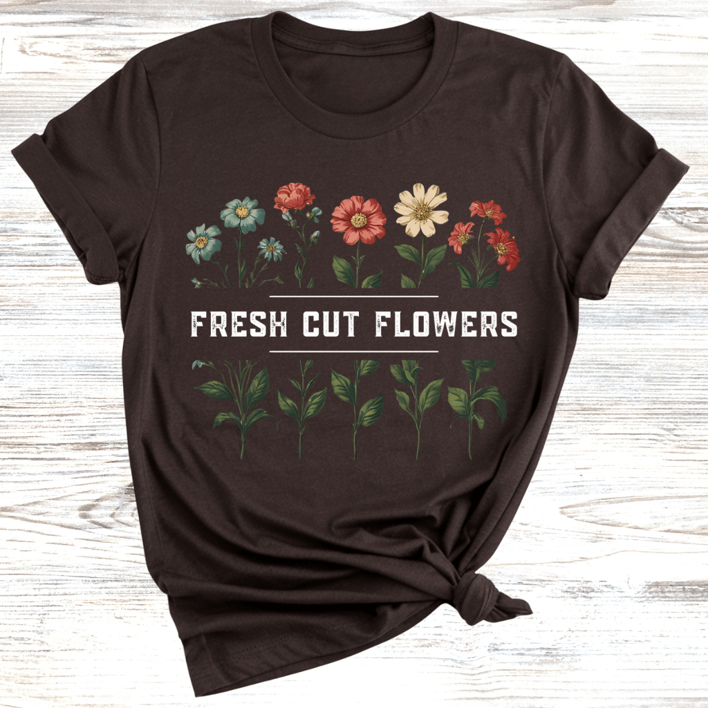 Fresh Cut Flowers T-shirt
