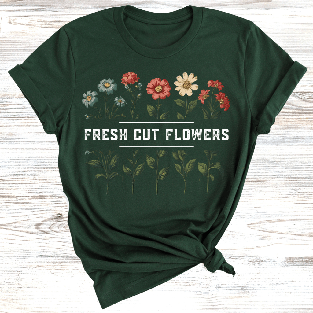 Fresh Cut Flowers T-shirt