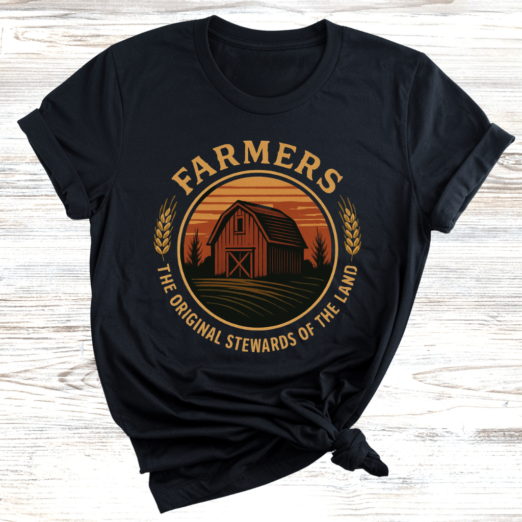 Farmers: The Original Stewards of the Land T-Shirt