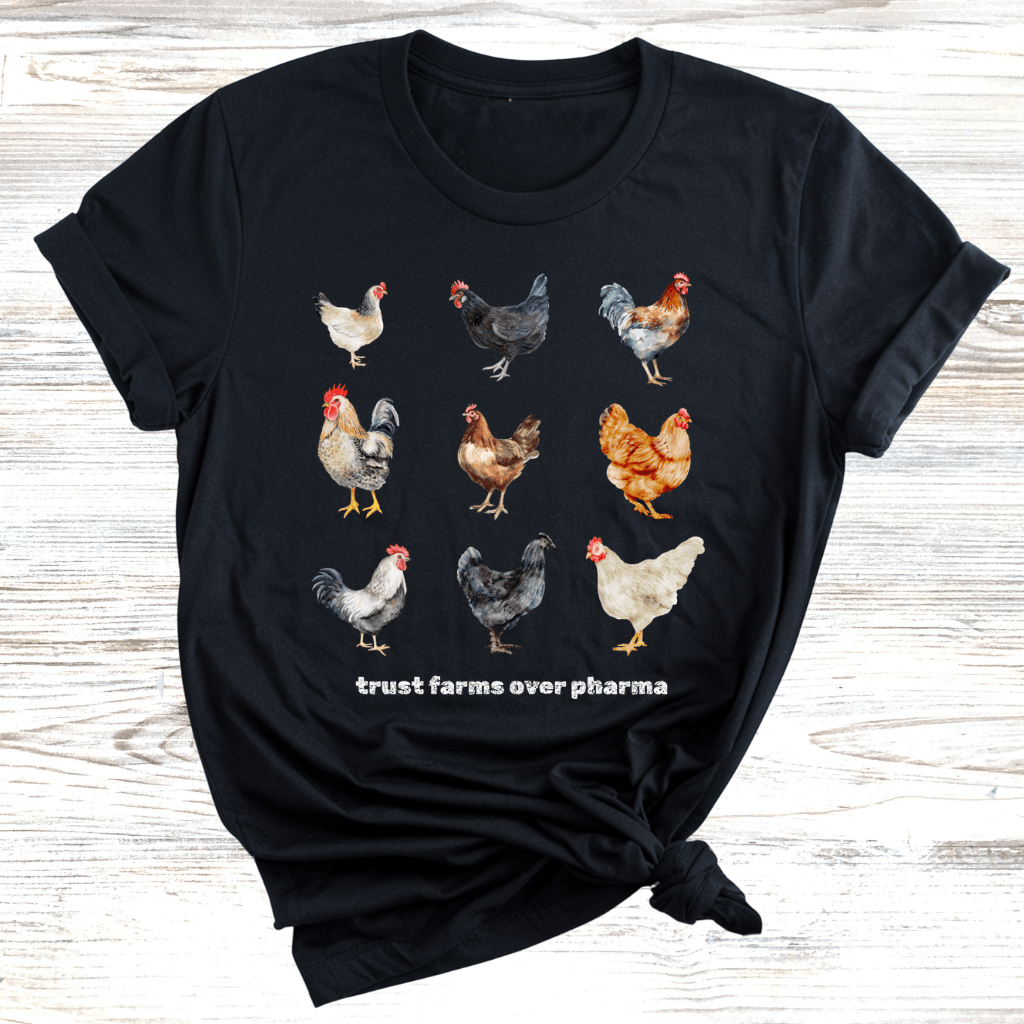 Trust Farms over Pharma T-Shirt