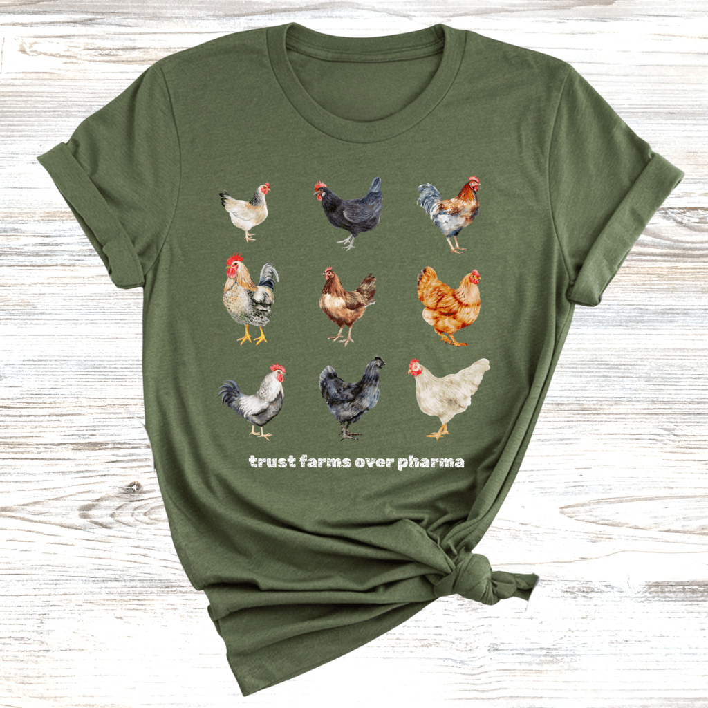 Trust Farms over Pharma T-Shirt