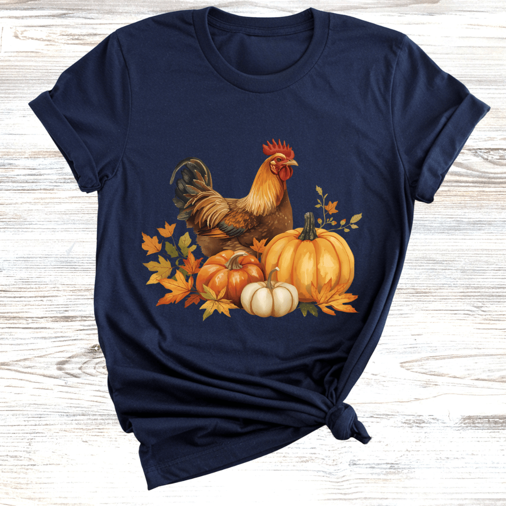 Fall Harvest Rooster T-Shirt