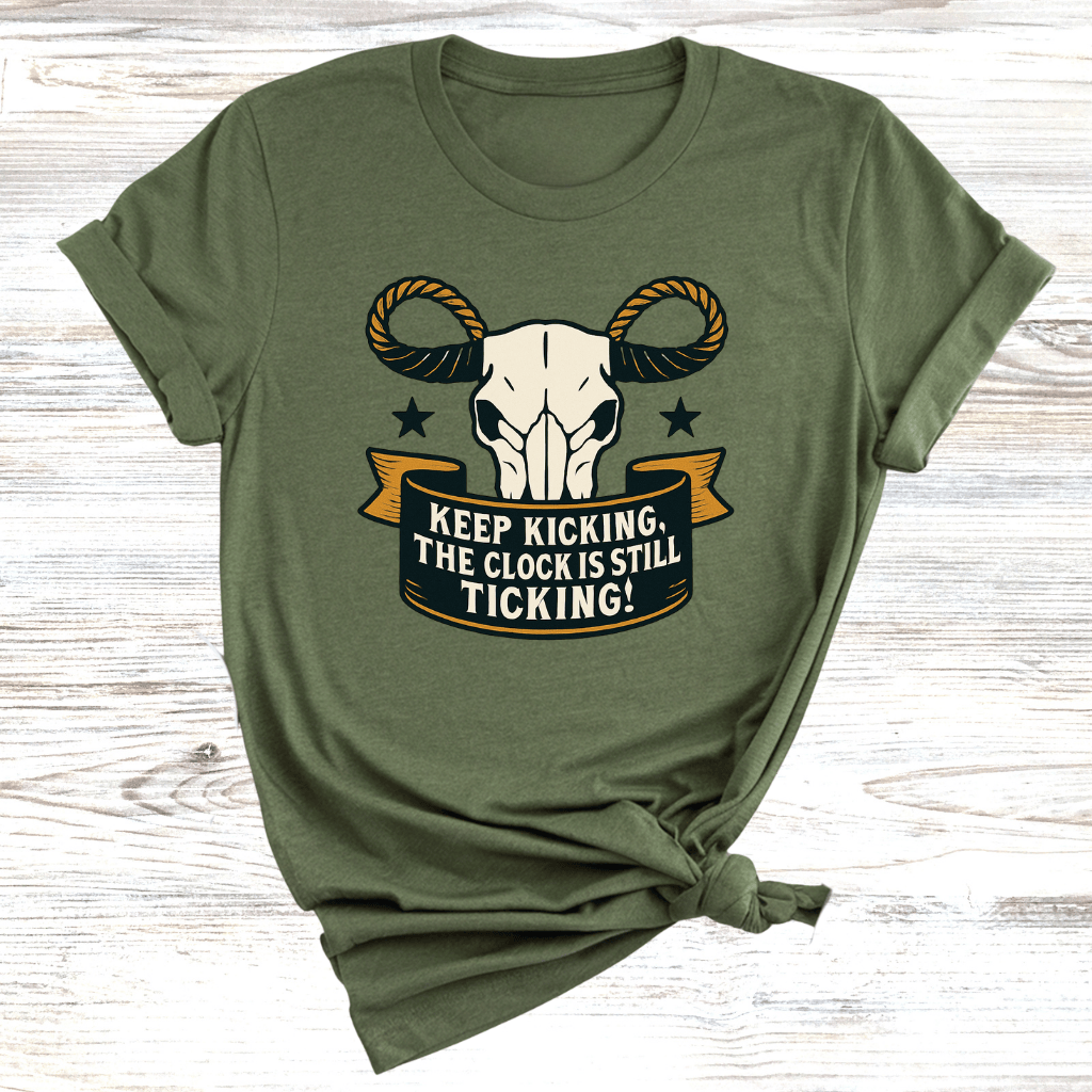 Rodeo Clock Ticking T-Shirt
