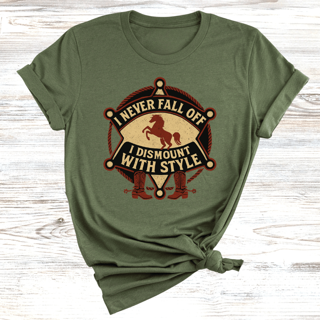 Dismount With Style T-Shirt
