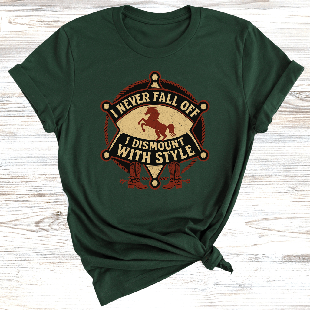 Dismount With Style T-Shirt