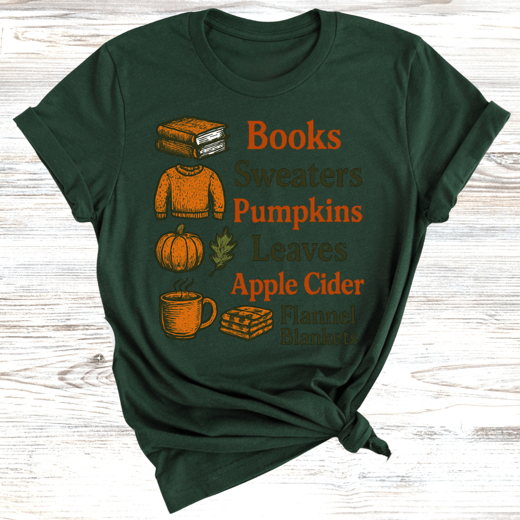 Cozy Fall Vibes List T-Shirt