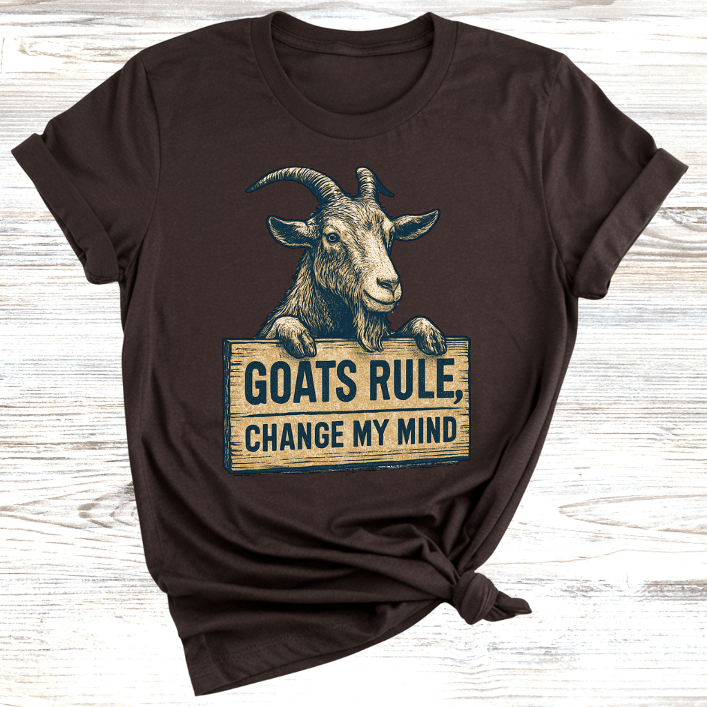 Goats Rule Prove Me Wrong T-Shirt