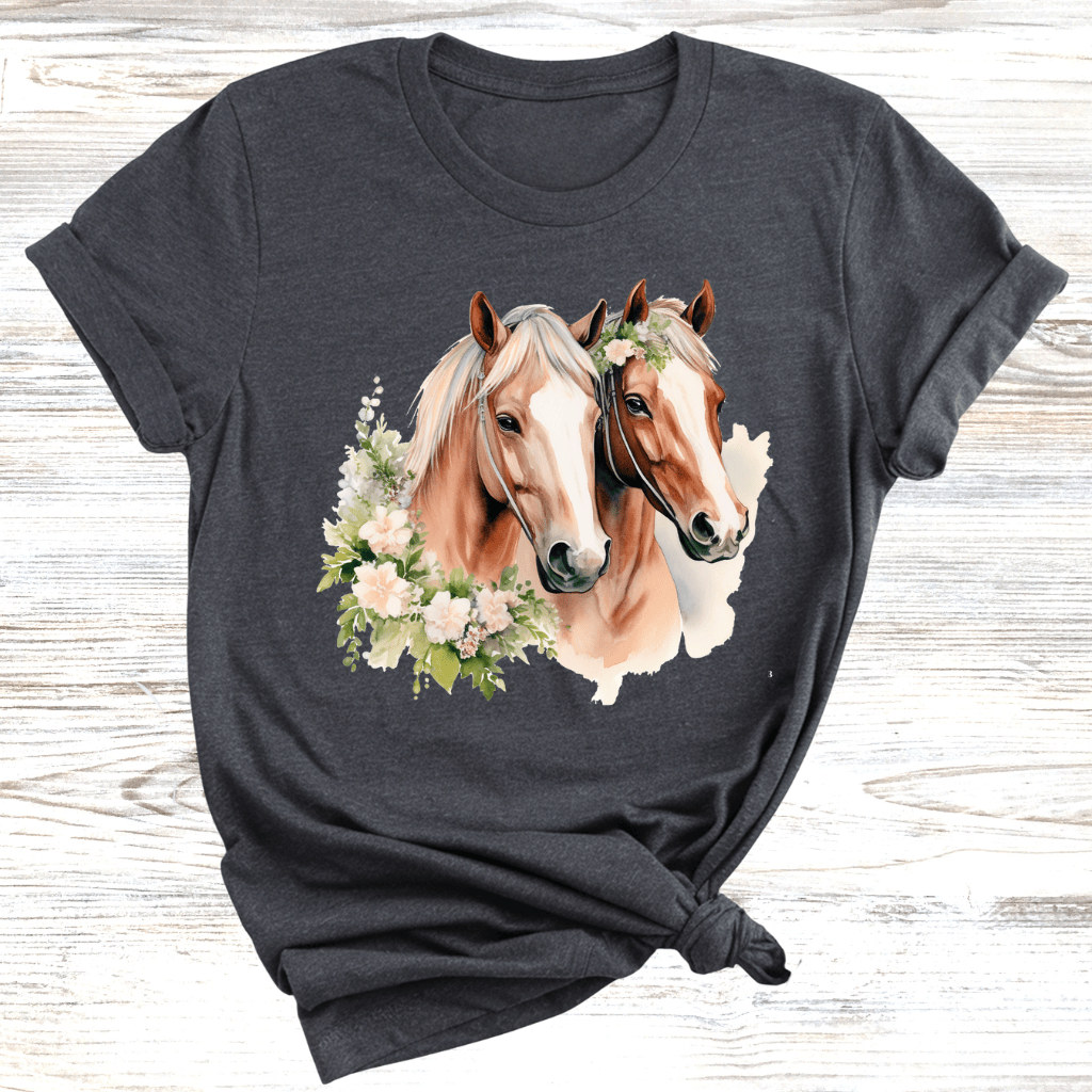 Floral Horse T-Shirt