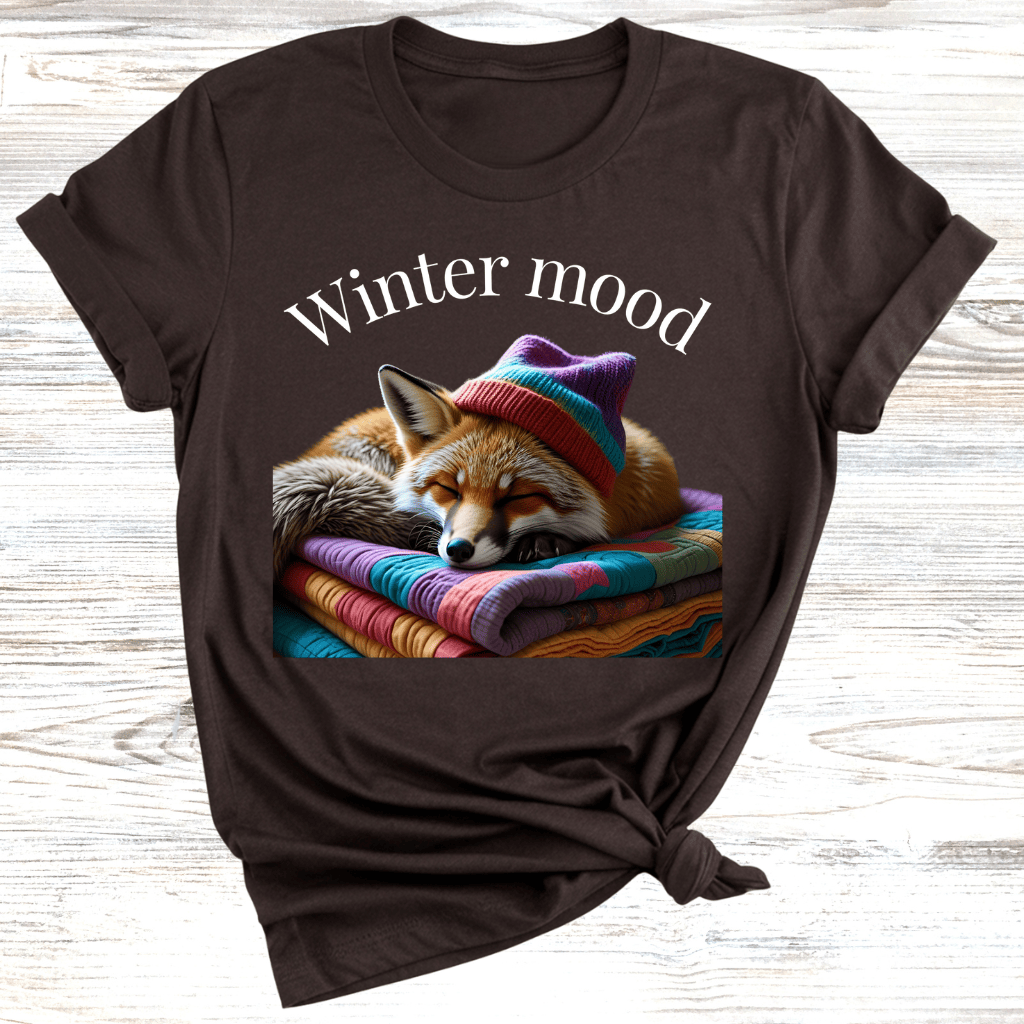 Cozy Winter Fox T-Shirt