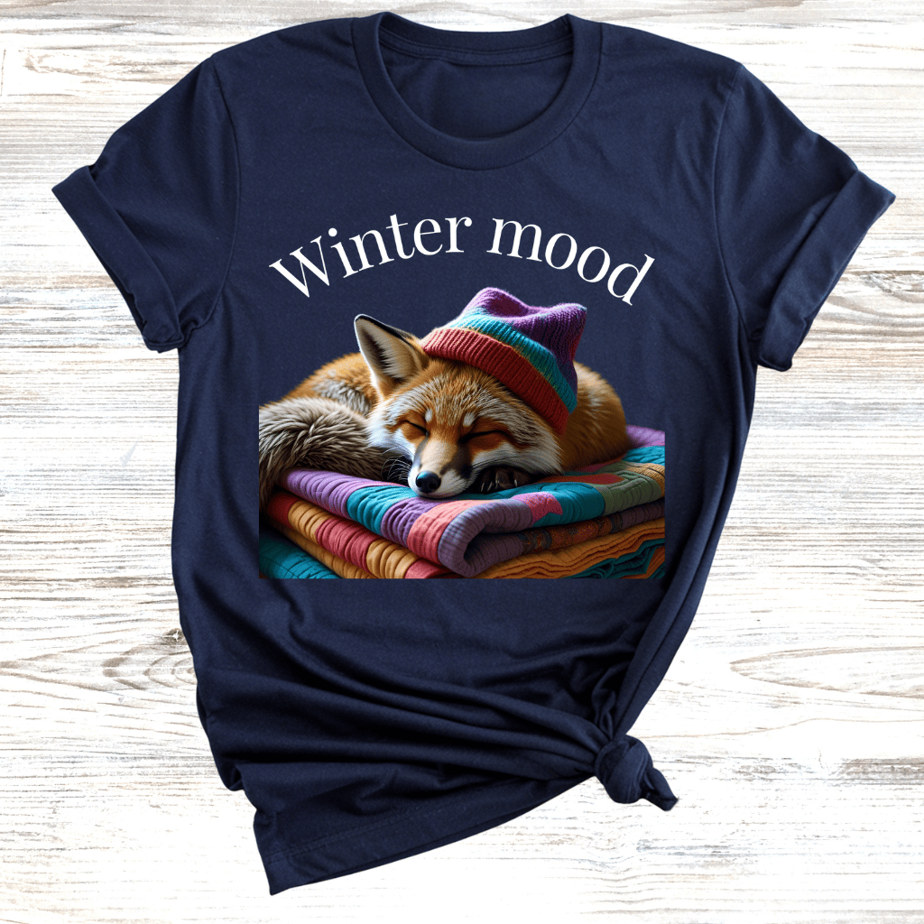 Cozy Winter Fox T-Shirt