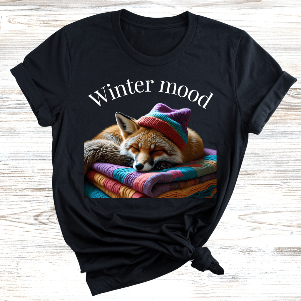 Cozy Winter Fox T-Shirt