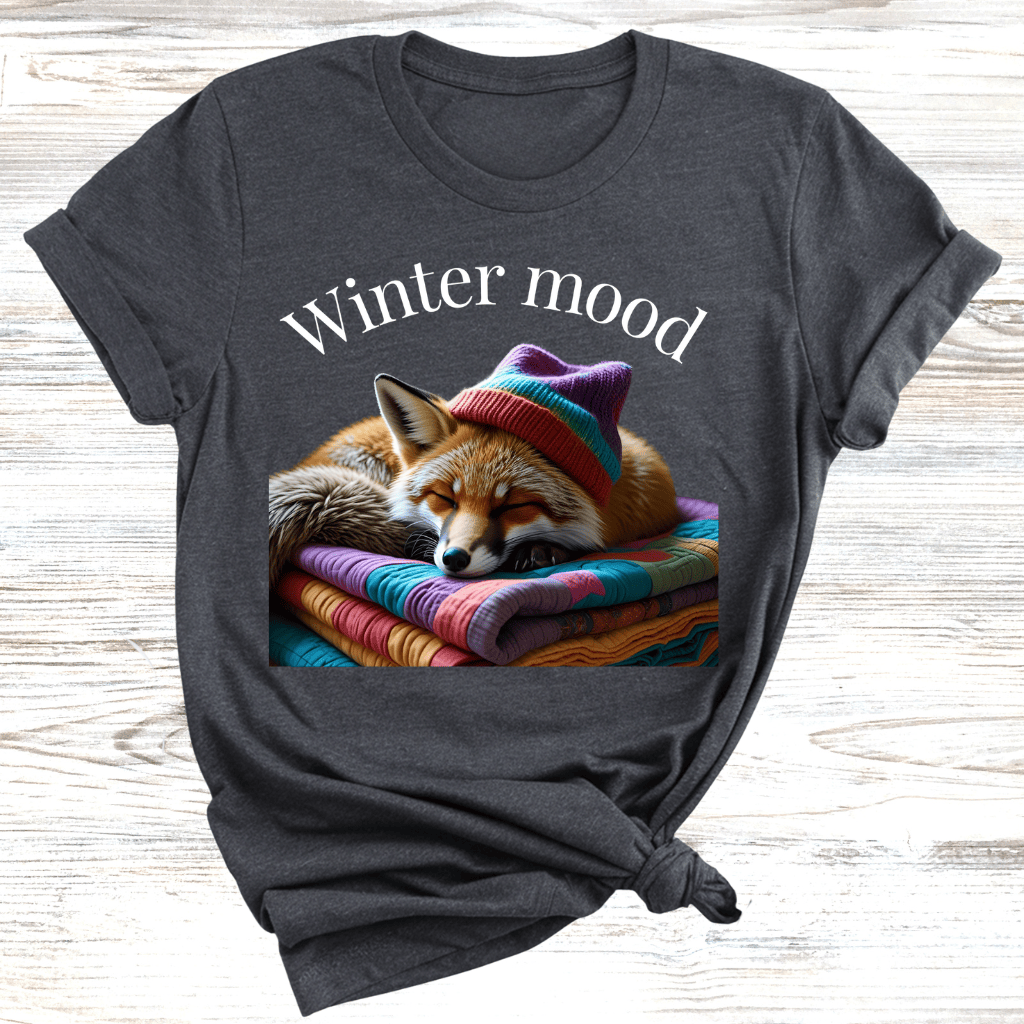Cozy Winter Fox T-Shirt