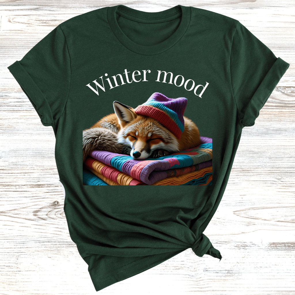 Cozy Winter Fox T-Shirt