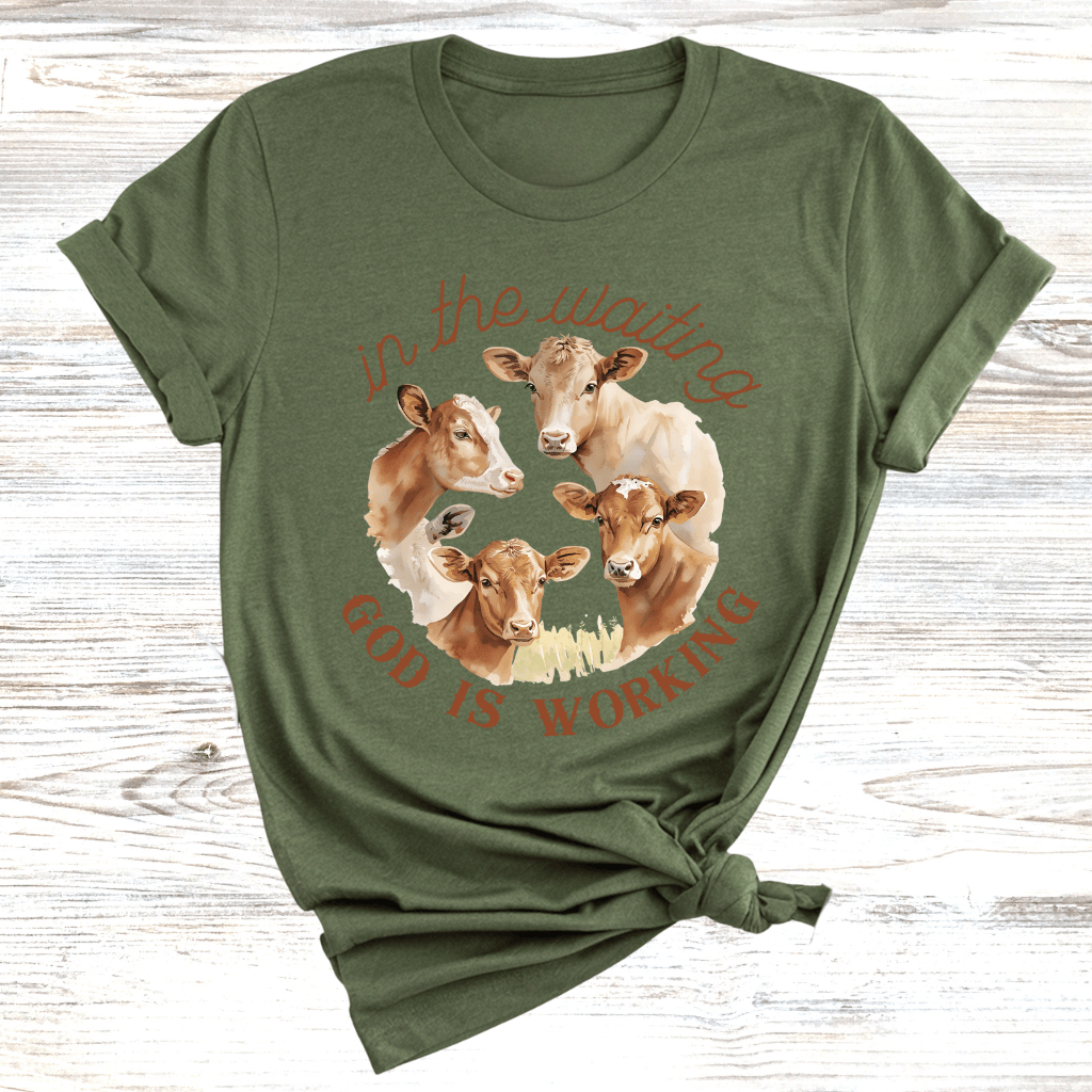 Wait, God's Working T-Shirt