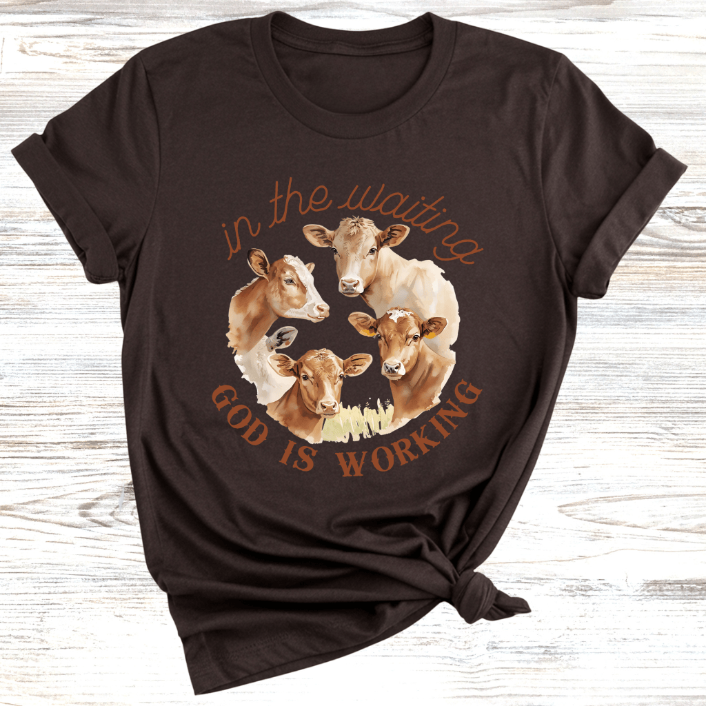 Wait, God's Working T-Shirt