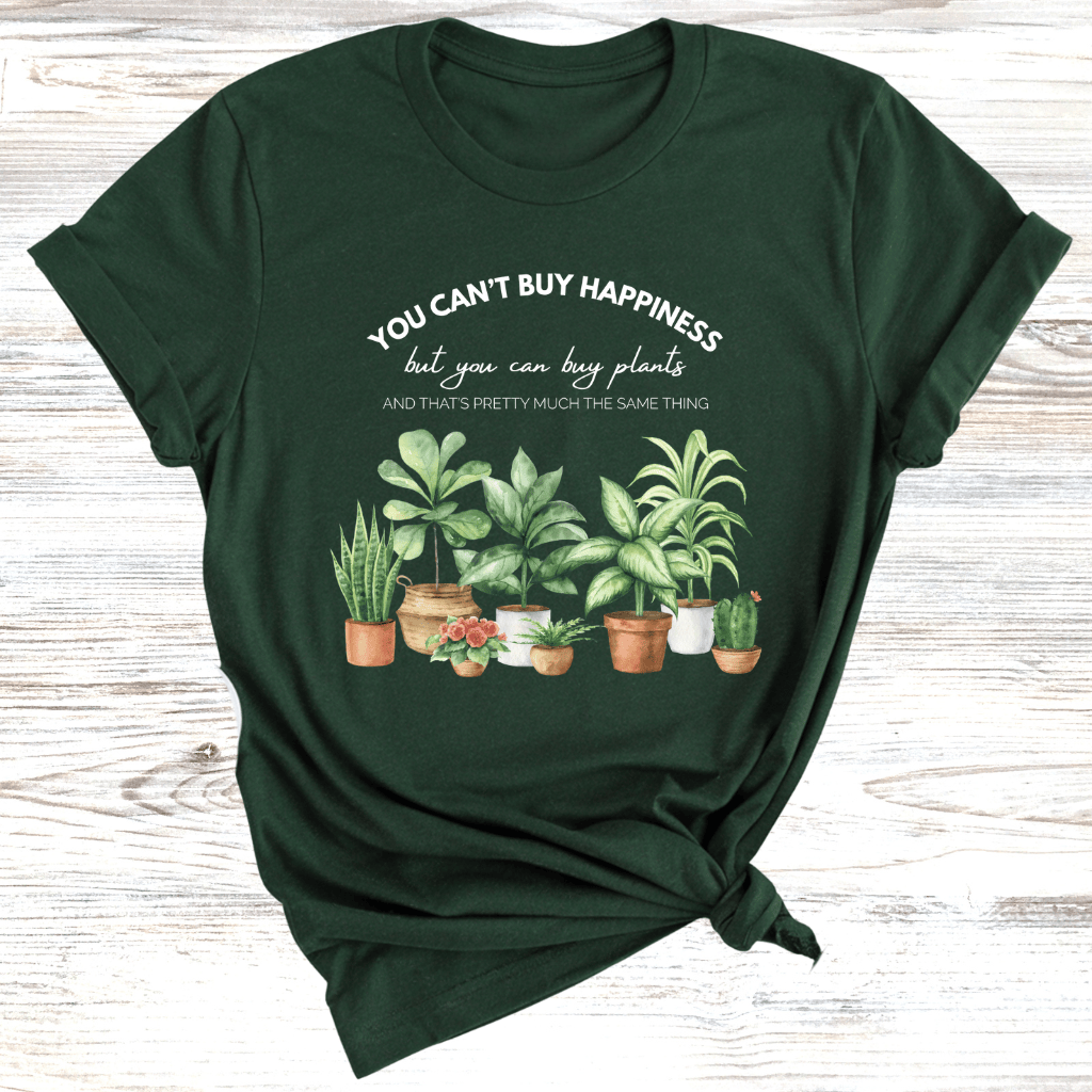 Buy Plants For Happiness T-Shirt