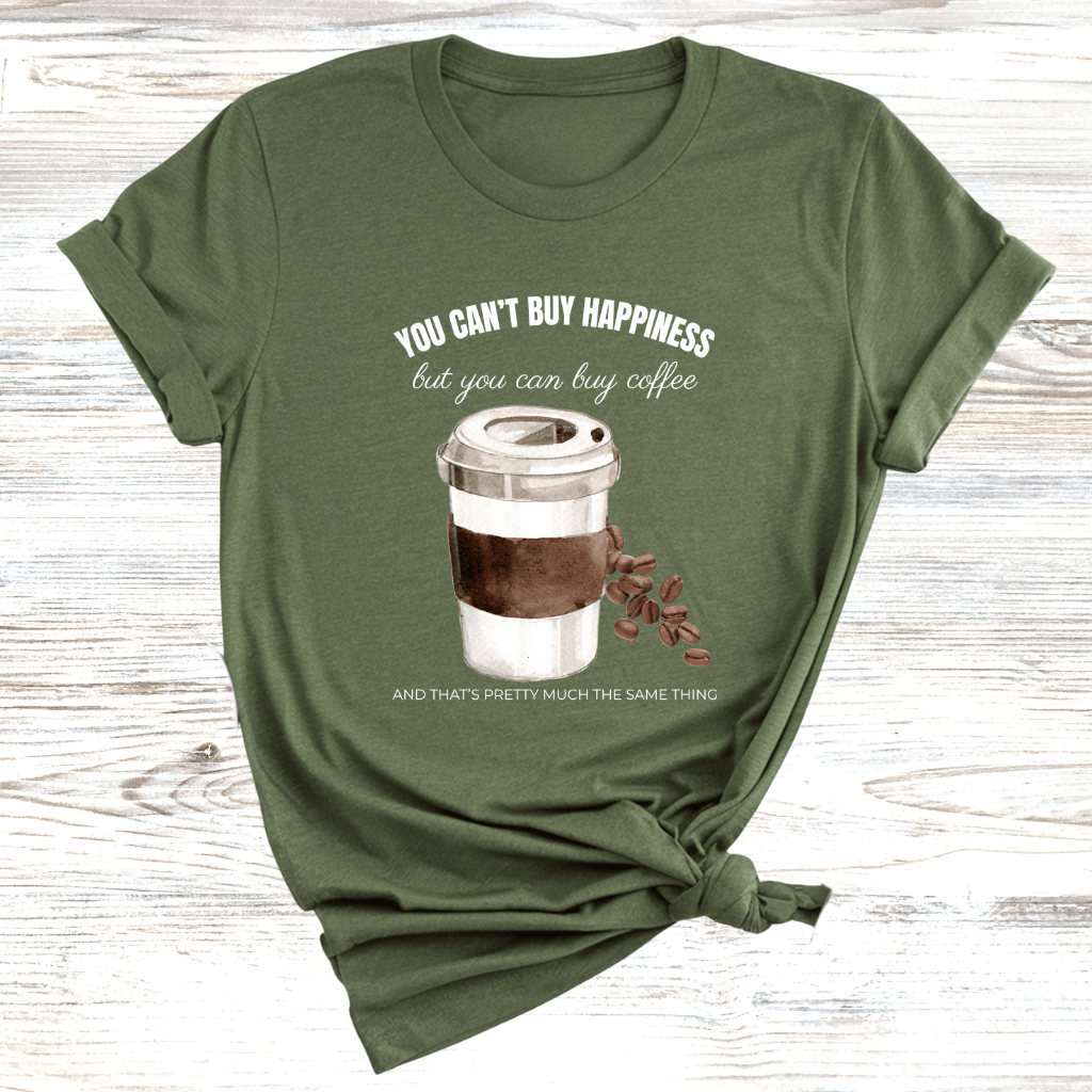 Coffee Can Be Happiness T-Shirt