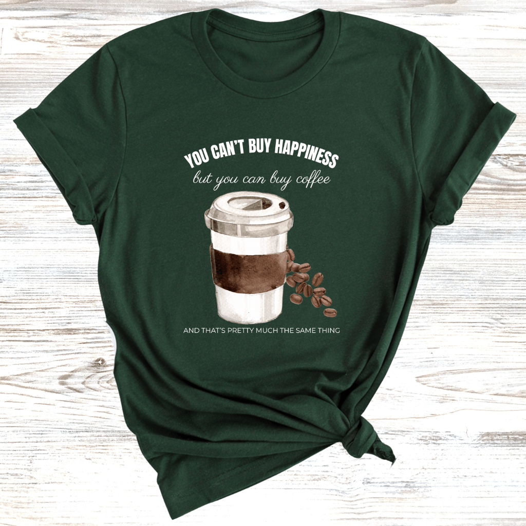 Coffee Can Be Happiness T-Shirt