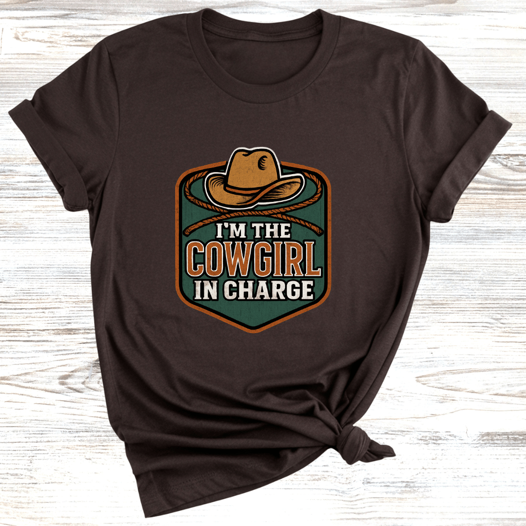 Cowgirl in Charge T-Shirt