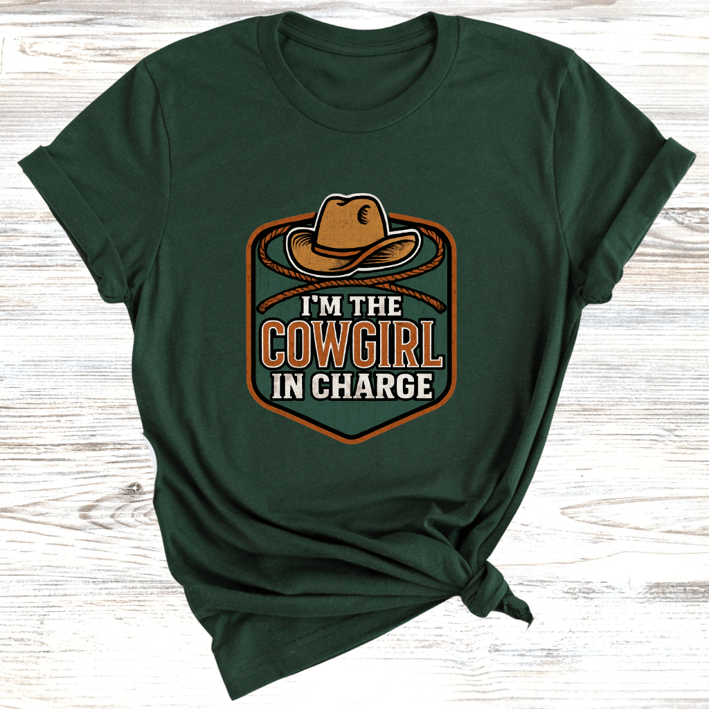 Cowgirl in Charge T-Shirt