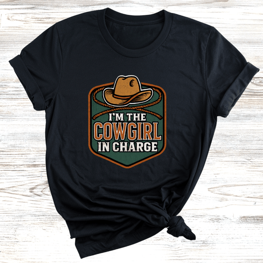Cowgirl in Charge T-Shirt