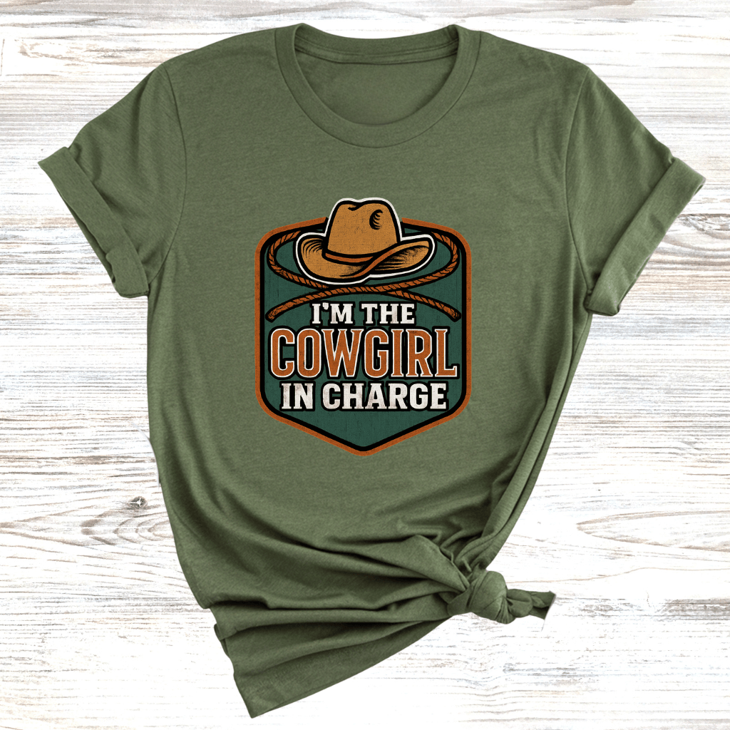 Cowgirl in Charge T-Shirt