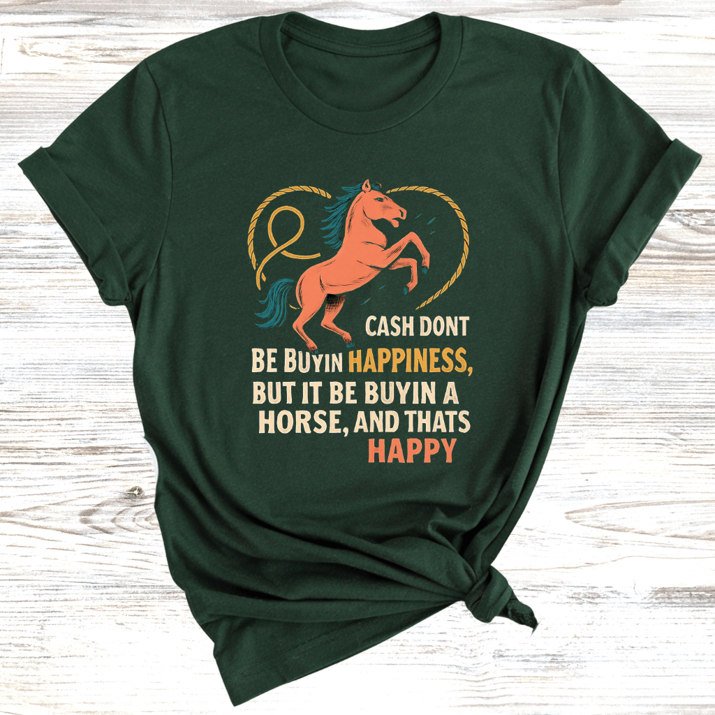 Cash Buys Horses T-Shirt