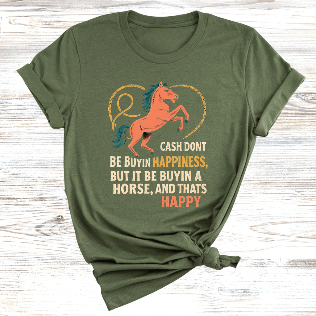 Cash Buys Horses T-Shirt