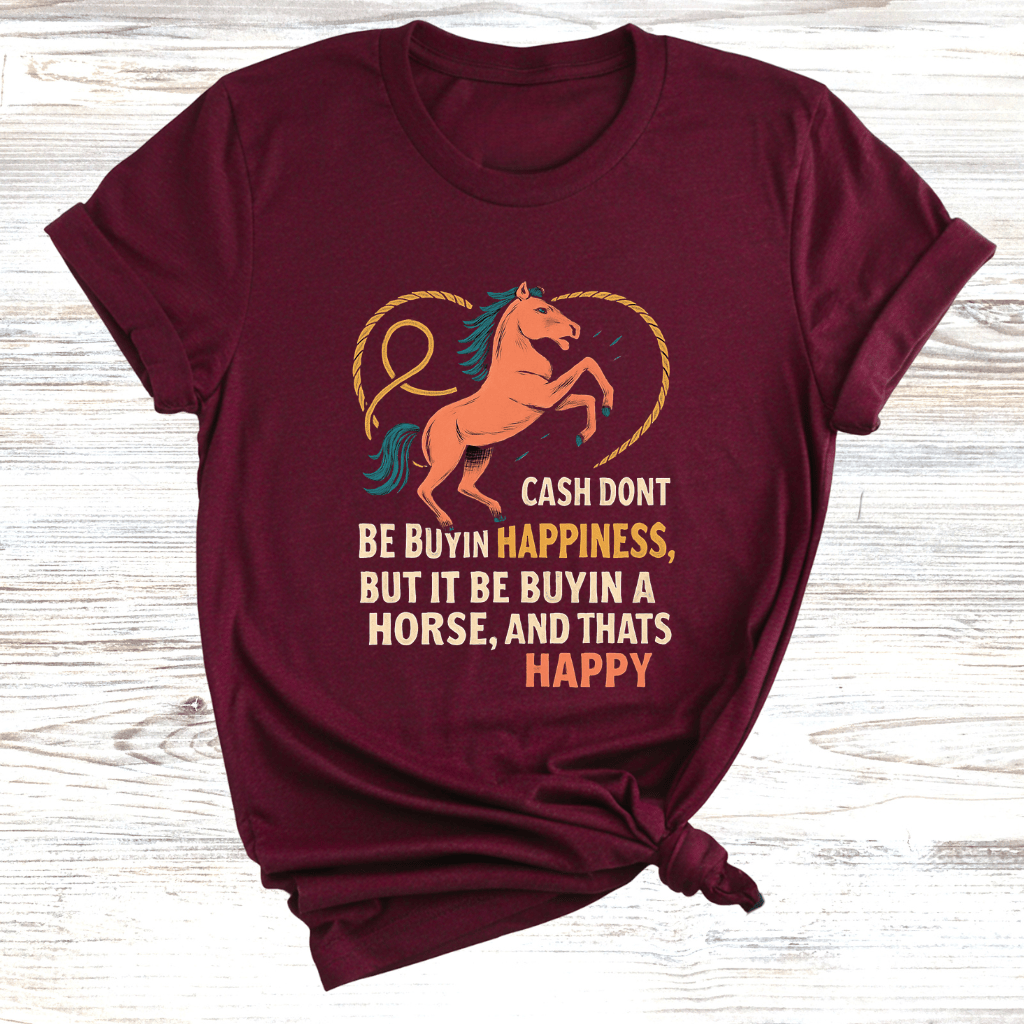 Cash Buys Horses T-Shirt