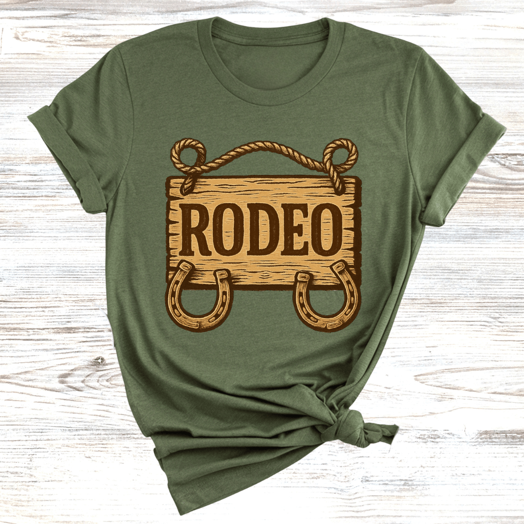 Rodeo Western Sign T-Shirt