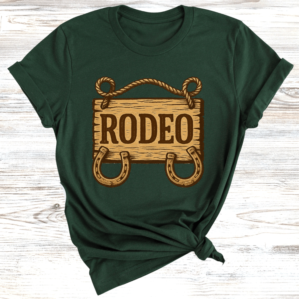 Rodeo Western Sign T-Shirt