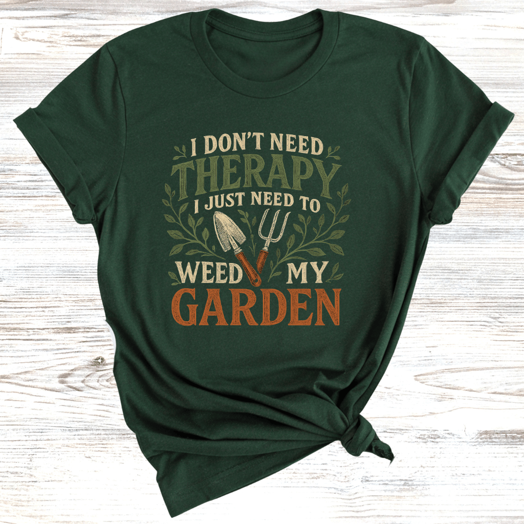 No Therapy Just Weeding T-Shirt
