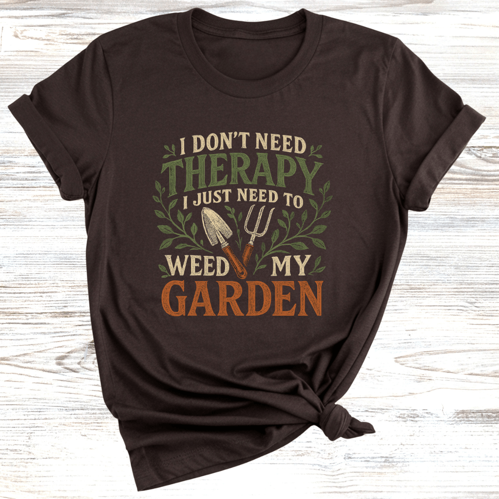 No Therapy Just Weeding T-Shirt