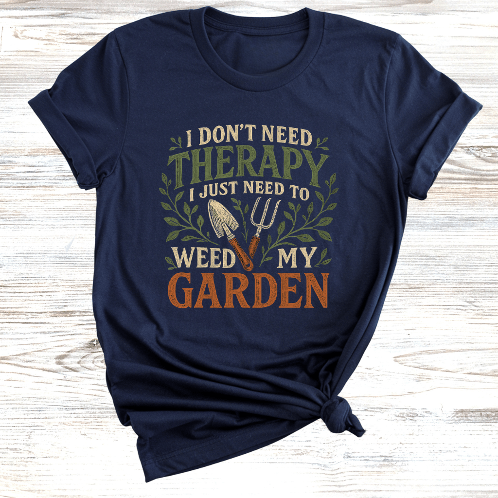 No Therapy Just Weeding T-Shirt