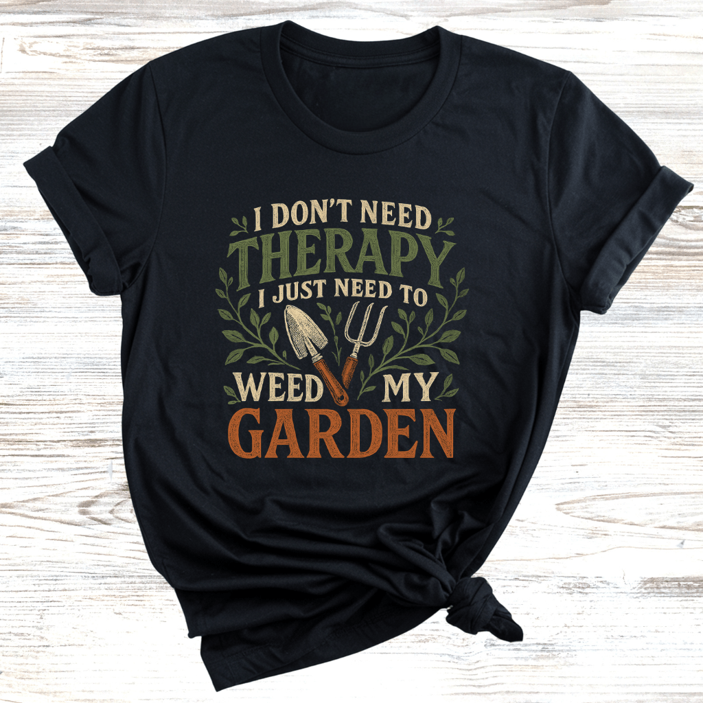 No Therapy Just Weeding T-Shirt
