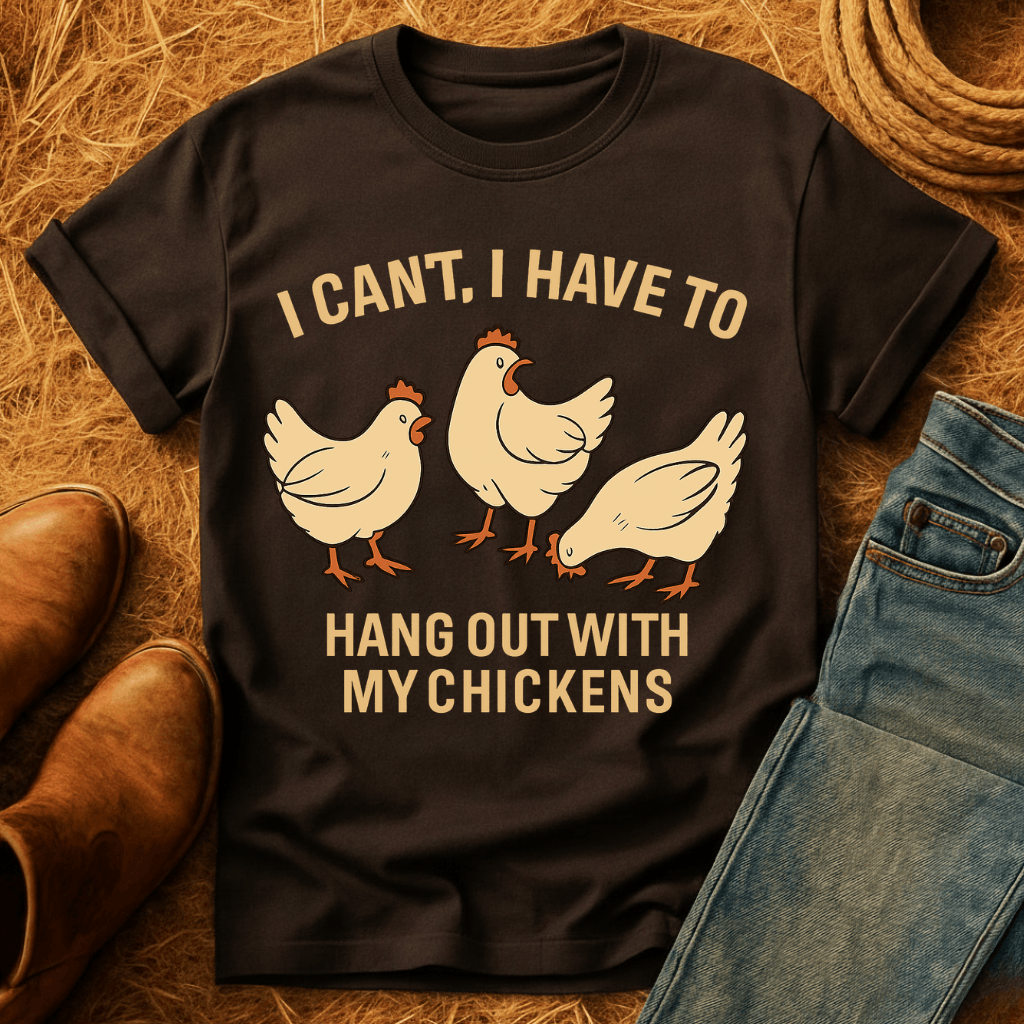 Hang Out With Chickens T-Shirt