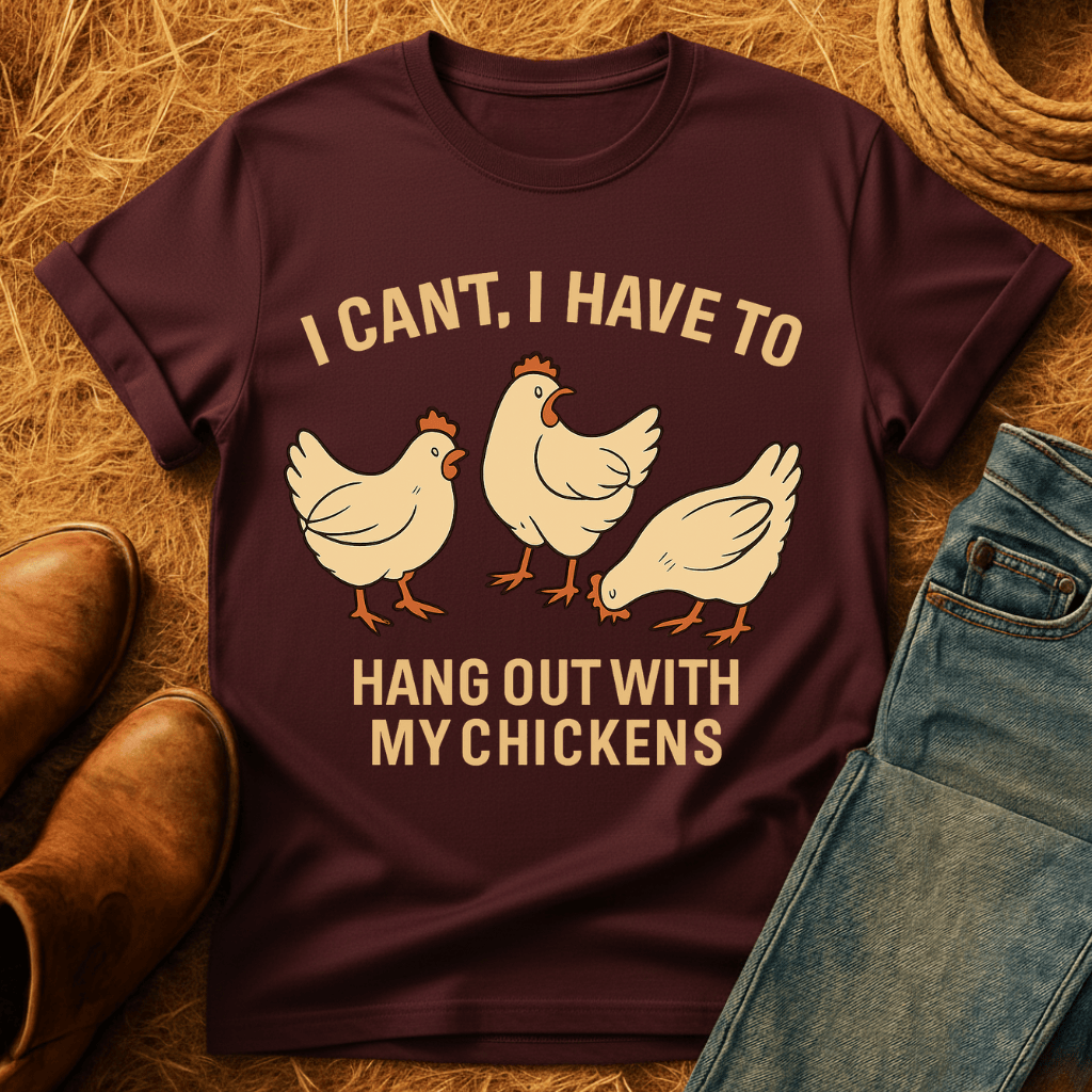 Hang Out With Chickens T-Shirt