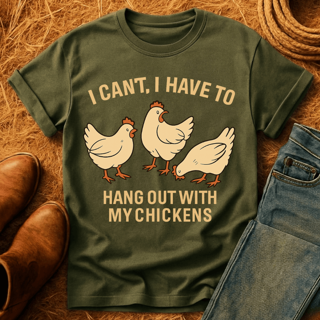 Hang Out With Chickens T-Shirt