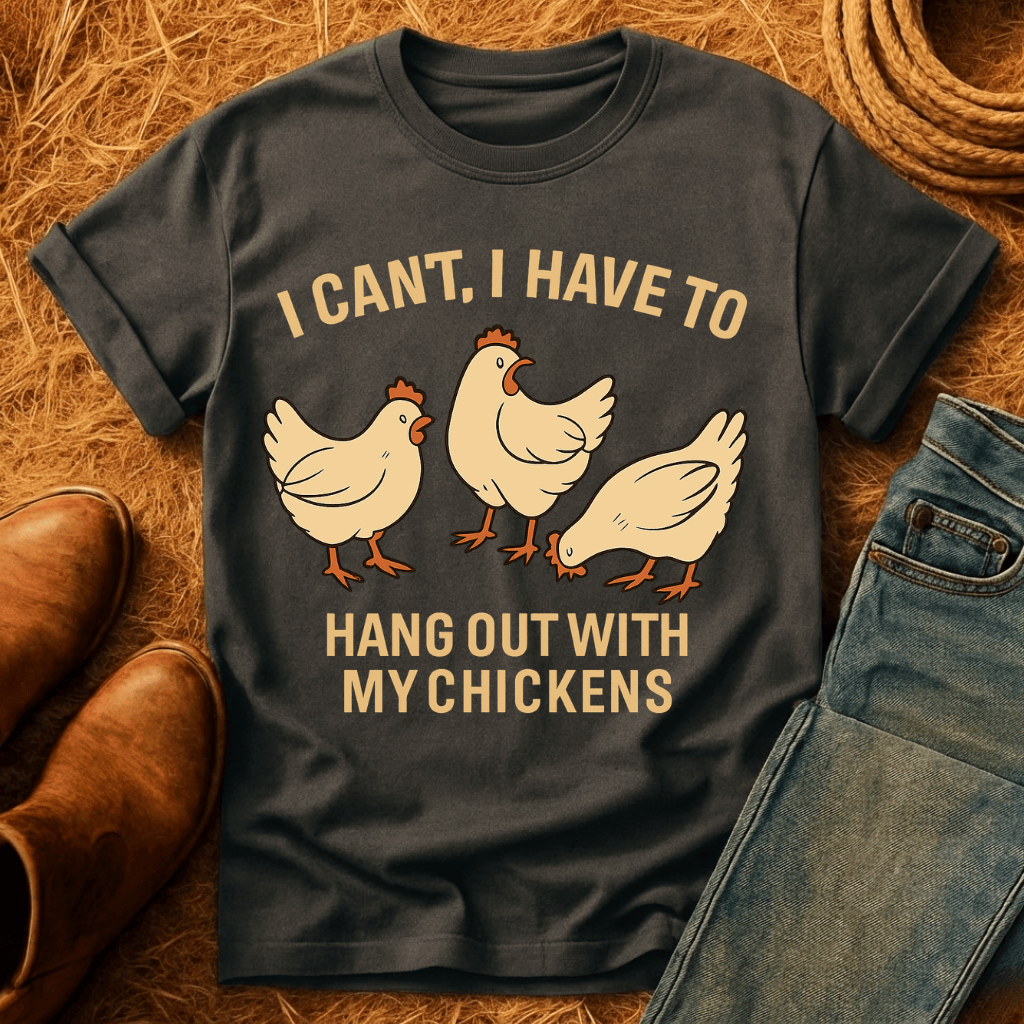 Hang Out With Chickens T-Shirt